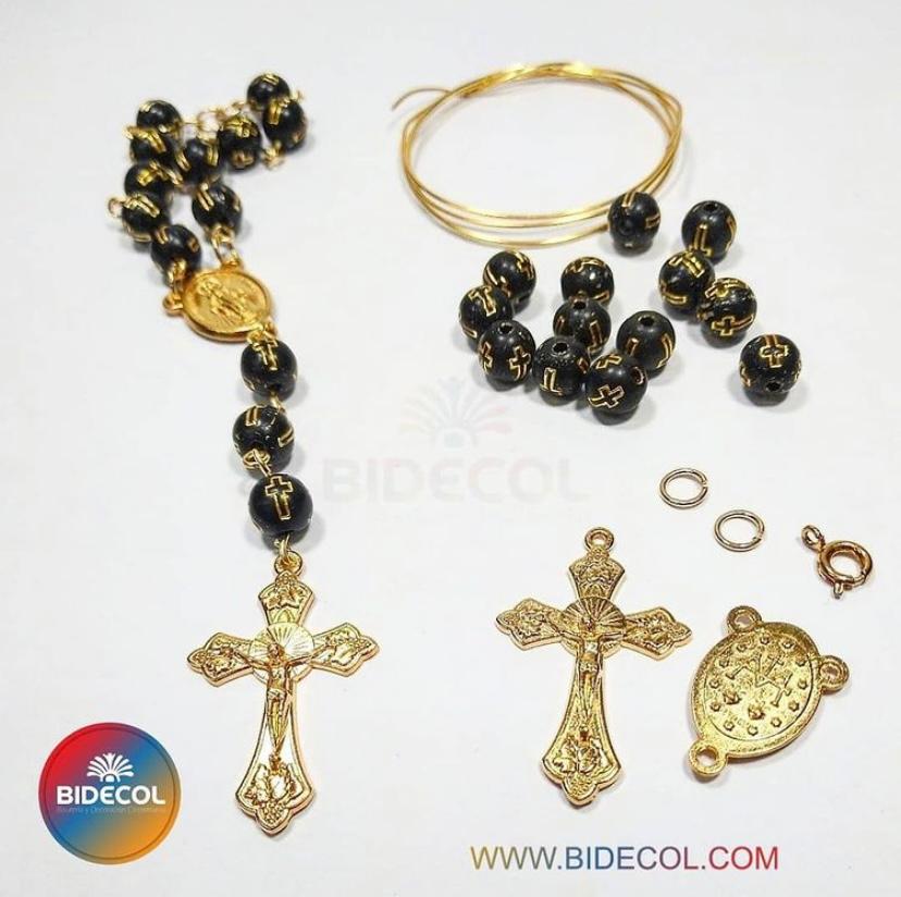 Materiales para hacer rosarios Bidecol
